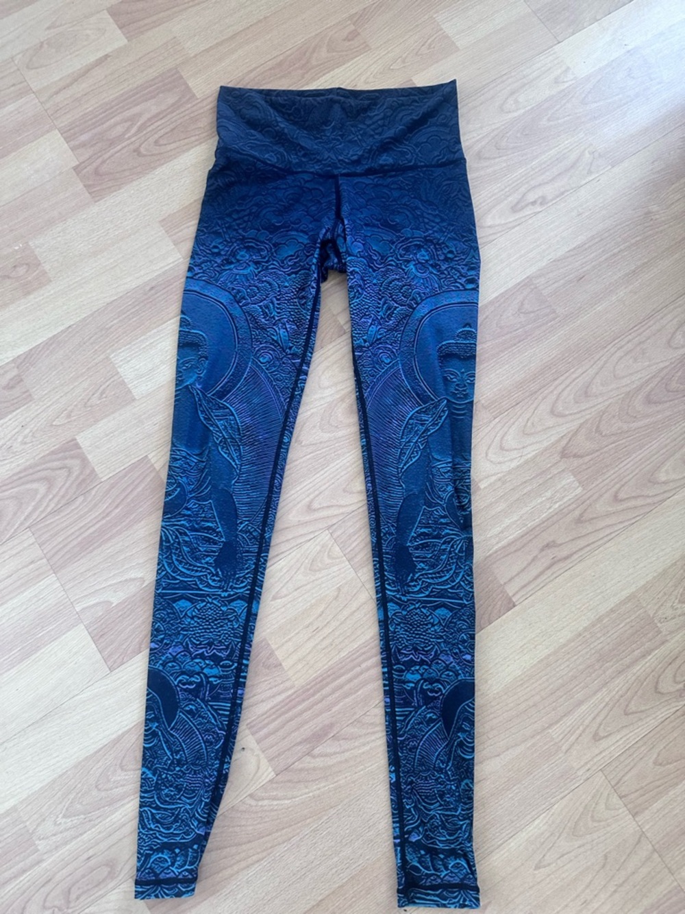 Niyama Sol Black & Teal “SOL” Leggings